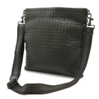 Bottega Veneta Intrecciato Shoulder Bag Crossbody Leather Dark Brown — view 2
