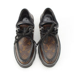Louis Vuitton LV Boble Monogram Derby Tyrolean Shoes Brown — view 2