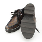 Louis Vuitton LV Boble Monogram Derby Tyrolean Shoes Brown — view 5