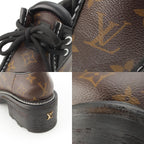 Louis Vuitton LV Boble Monogram Derby Tyrolean Shoes Brown — view 9