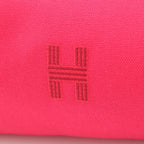 Hermes Brid-a-brac Toile Pouch Hibiscus PM — view 7