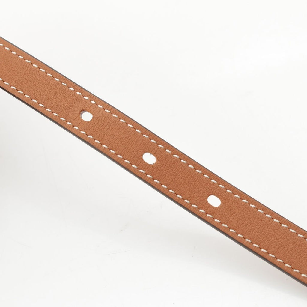 Hermes Epsom Swift Belt Mauvepere Gold 75 — view 8