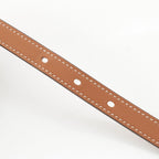 Hermes Epsom Swift Belt Mauvepere Gold 75 — view 8
