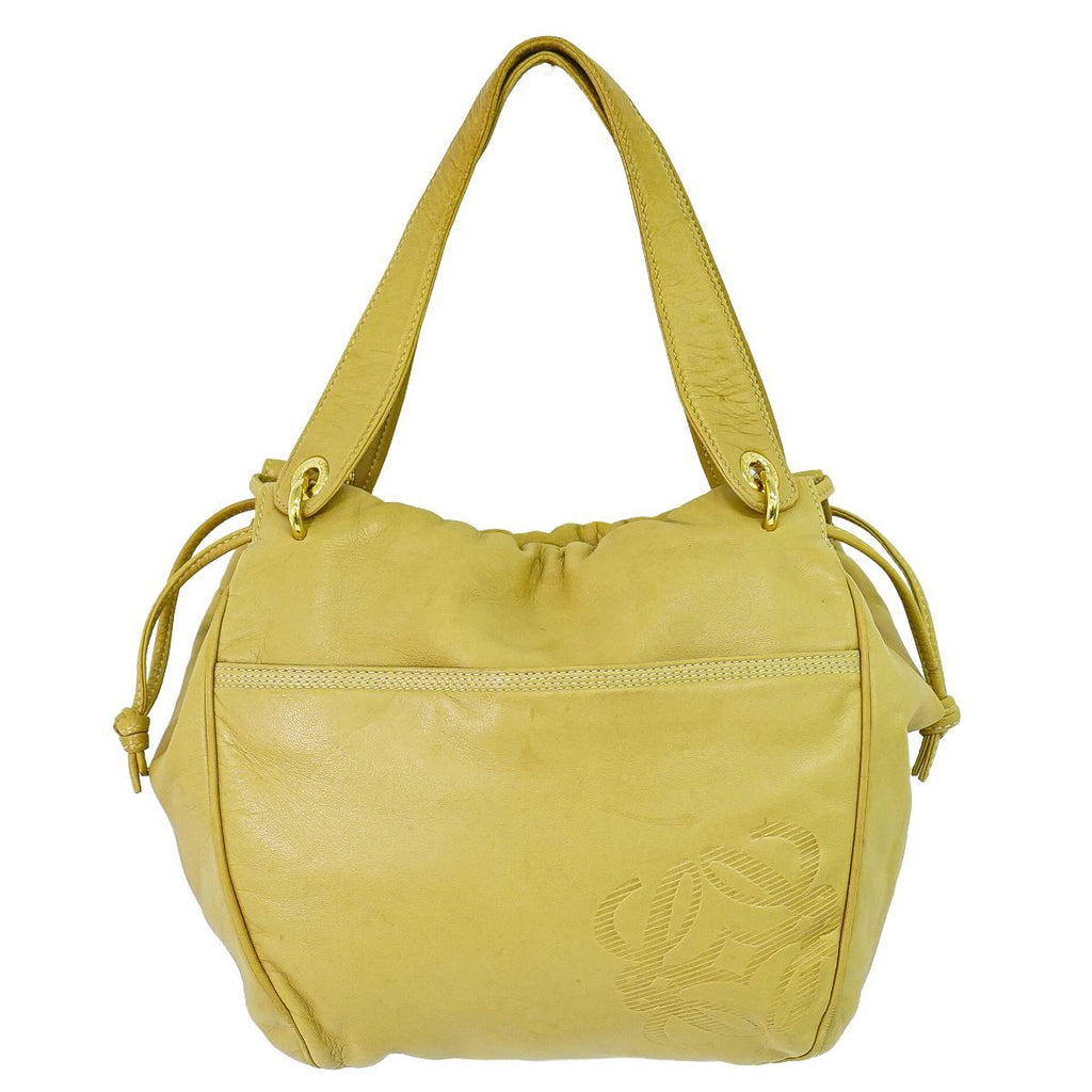 Loewe Anagram Tote Leather Beige