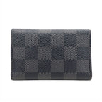 Louis Vuitton Key Case Damier Graphite Canvas Multicles 6 Black 6 Small Compact — view 2