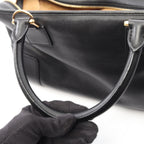 Loewe Handbag Amazona 36 2-Way Black Leather — view 5