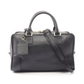 Loewe Handbag Amazona 36 2-Way Black Leather