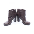 Louis Vuitton Boots Monogram Ankle Leather Short — view 3