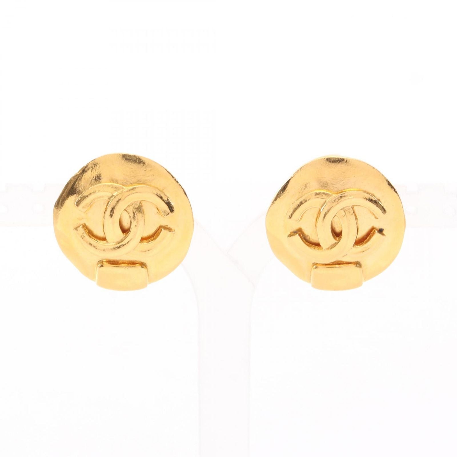 Chanel Earrings CC Logo Circle