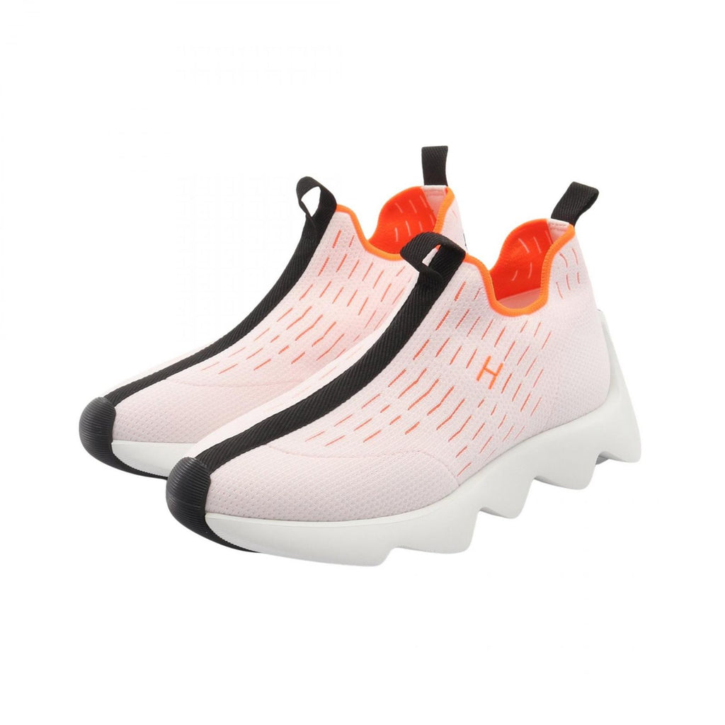 Hermes Slip on Eclair Fabric Sneakers