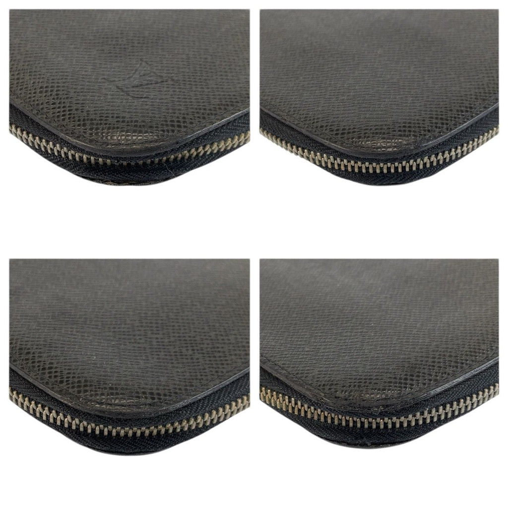 Louis Vuitton Taiga Organizer Atl Black Silver Wallet — view 7