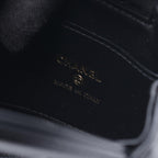 Chanel Shoulder Bag Quilted Black Lambskin Mini Shopping — view 4