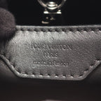 Louis Vuitton Handbag Capucines PM Blossom 2-Way Noir Floral Leather — view 4