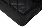 Chanel Mini Quilted 17 S Flap S Chain Shoulder Bag CC Logo Lambskin Black — view 7