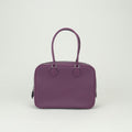 Hermes Plume 28 Tote Evercolor Anemone Pink Purple Silver Handbag