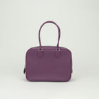 Hermes Plume 28 Tote Evercolor Anemone Pink Purple Silver Handbag
