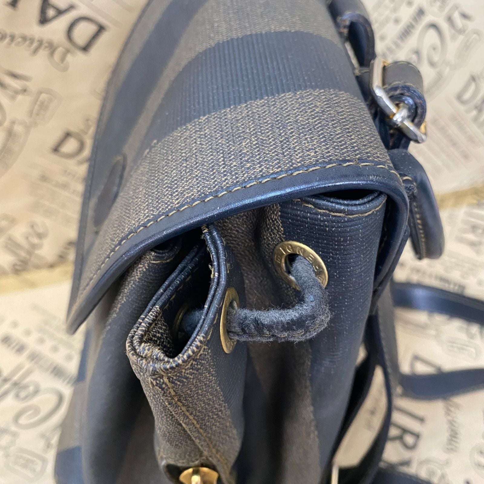 Fendi Vintage Pecan Backpack Brown — view 6