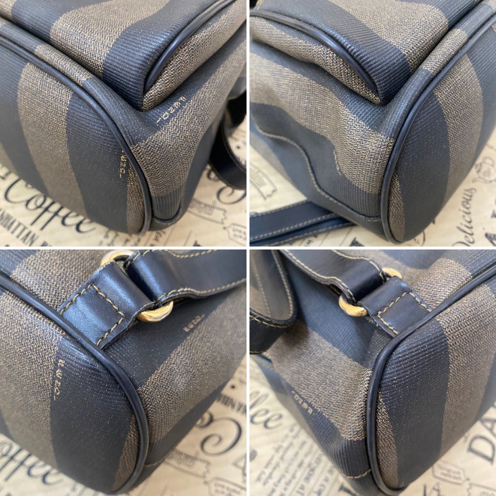 Fendi Vintage Pecan Backpack Brown — view 8