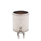 Hermes Scarf Ring Horse Shoe Silver — view 5