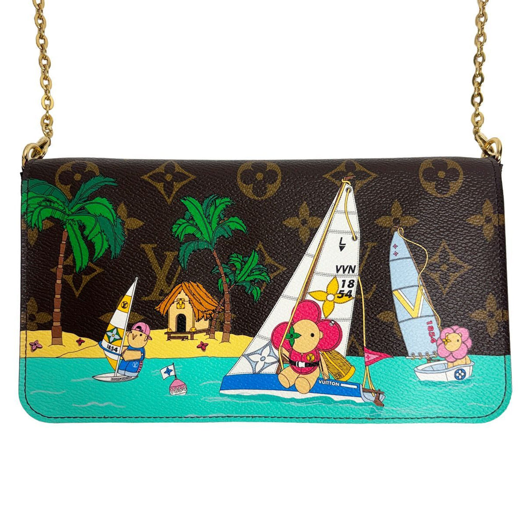 Louis Vuitton Pochette Felicity Monogram Shoulder Bag Vivienne Tropical Resort — view 2