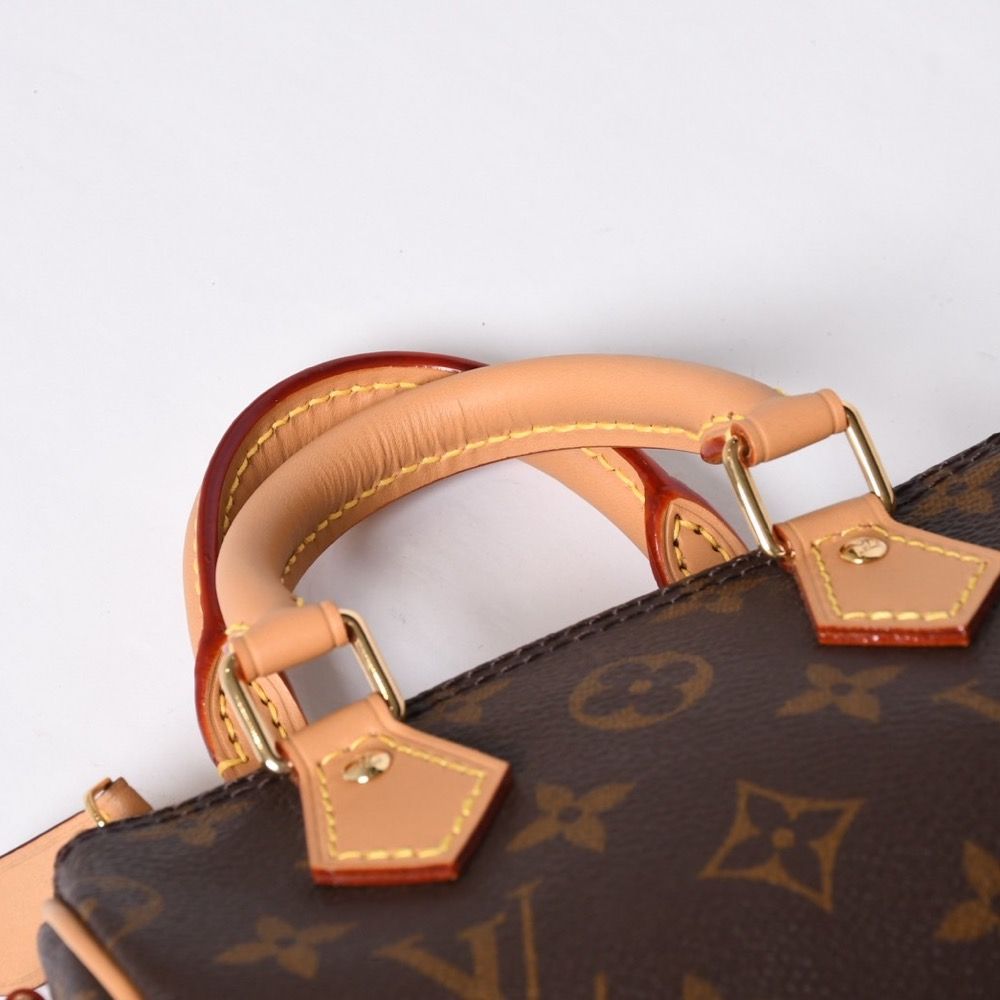 Louis Vuitton Nano Speedy Handbag 2-Way Bag Monogram — view 6
