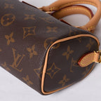 Louis Vuitton Nano Speedy Handbag 2-Way Bag Monogram — view 8