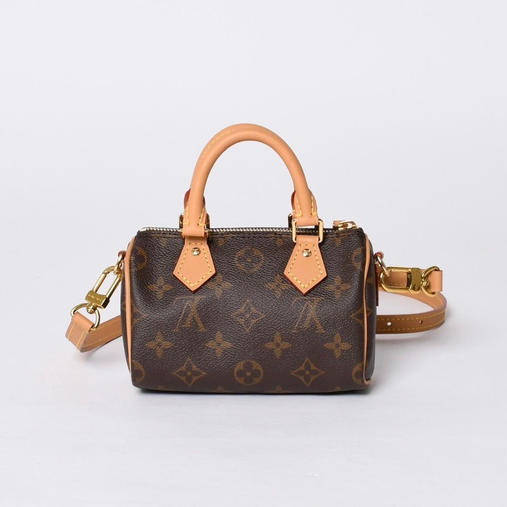 Louis Vuitton Nano Speedy Handbag 2-Way Bag Monogram — view 2
