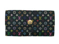 Louis Vuitton Wallet Porte Feuille Sarah Grenade Monogram Multicolor Bifold Gold