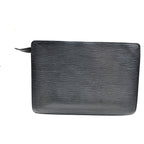 Louis Vuitton Pochette Homme Clutch Handbag Epi Black — view 3