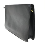 Louis Vuitton Pochette Homme Clutch Handbag Epi Black — view 4