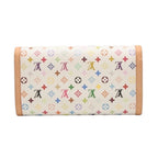 Louis Vuitton Porte Tresor International Wallet Takashi Murakami White — view 2