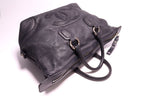 Chanel CC Logo Leather Tote — view 6