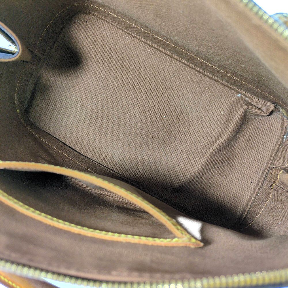Louis Vuitton Monogram Alma Drawstring Handbag Brown All — view 6