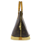 Louis Vuitton Monogram Alma Drawstring Handbag Brown All — view 2