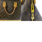 Louis Vuitton Monogram Alma Drawstring Handbag Brown All — view 9