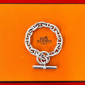 Hermes Chaine D'ancre GM 13 Pieces 925 Sterling Silver Chain Bracelet
