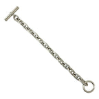 Hermes Chaine D'ancre GM 13 Pieces 925 Sterling Silver Chain Bracelet — view 6