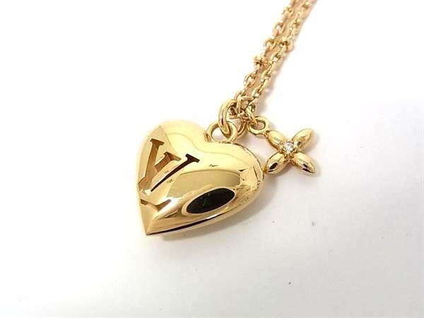 Louis Vuitton Necklace Blue Ming Gold Metal — view 2