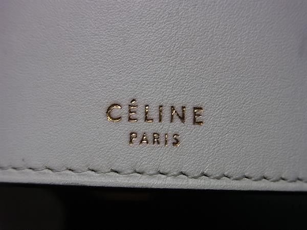 Celine Bracelet White Leather Gold — view 5