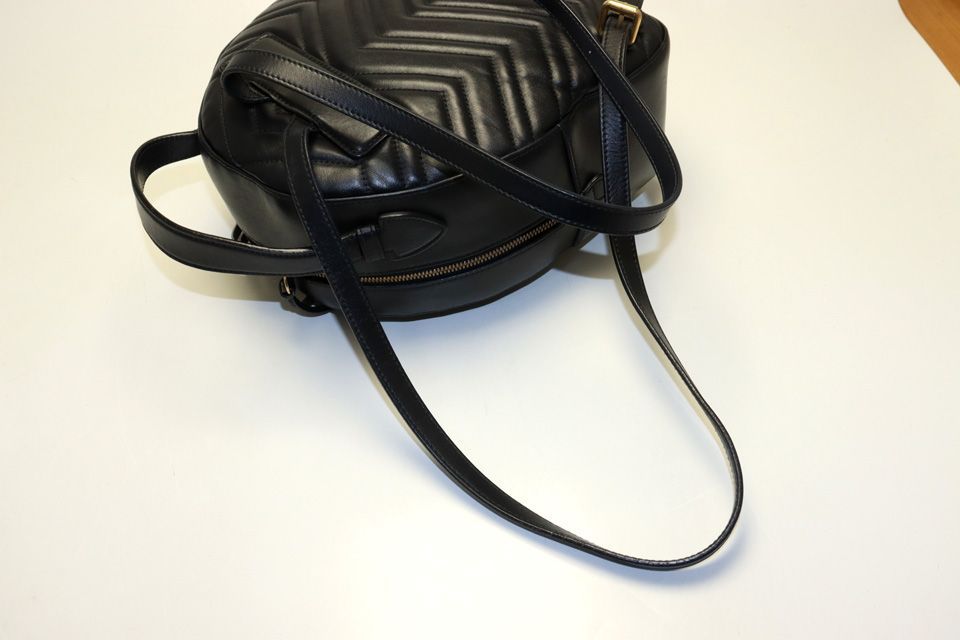 Gucci GG Marmont Leather Backpack — view 5