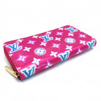Louis Vuitton Wallet Zippy Zip Around Valentine Pink Monogram Vernis Fushan — view 3
