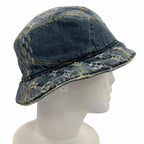 Louis Vuitton Bonnet Damier Giant Wave Monogram Cotton 100% Reversible Denim — view 5