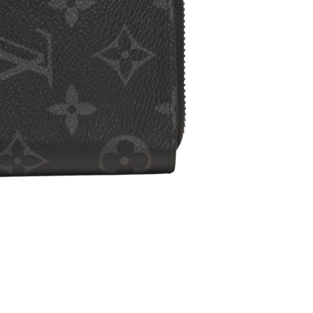 Louis Vuitton Zippy Wallet Vertical Monogram Eclipse Black — view 6