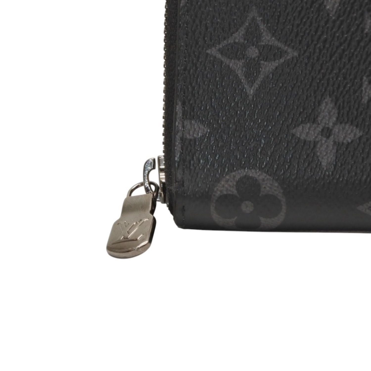 Louis Vuitton Zippy Wallet Vertical Monogram Eclipse Black — view 7