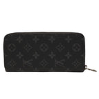 Louis Vuitton Zippy Wallet Vertical Monogram Eclipse Black — view 2