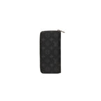 Louis Vuitton Zippy Wallet Vertical Monogram Eclipse Black — view 4