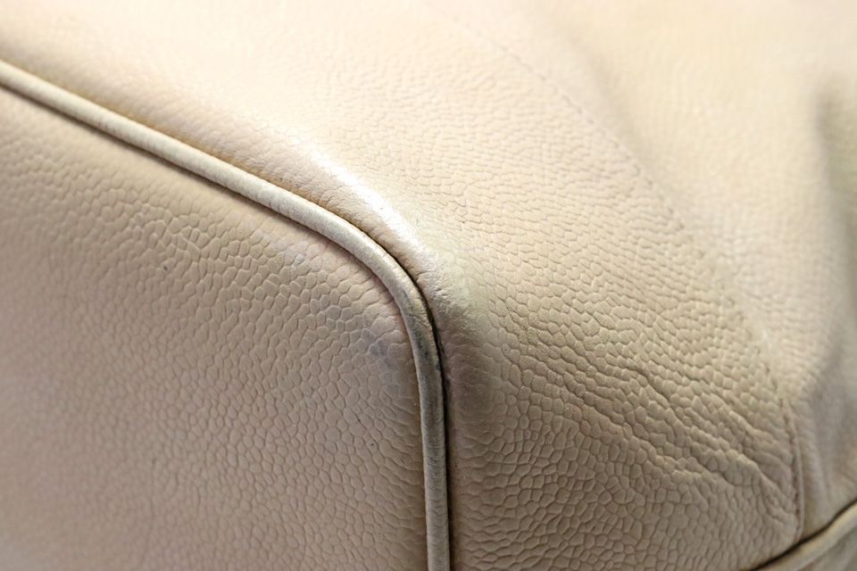 Chanel Jumbo CC Logo Leather Tote — view 4