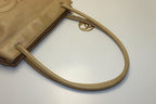 Chanel Jumbo CC Logo Leather Tote — view 6