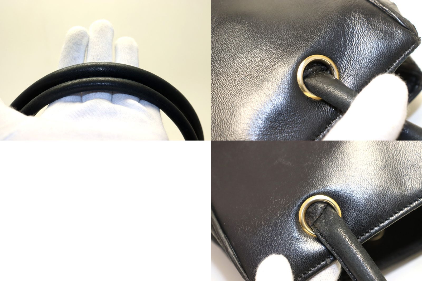 Chanel Jumbo CC Logo Leather Tote — view 5