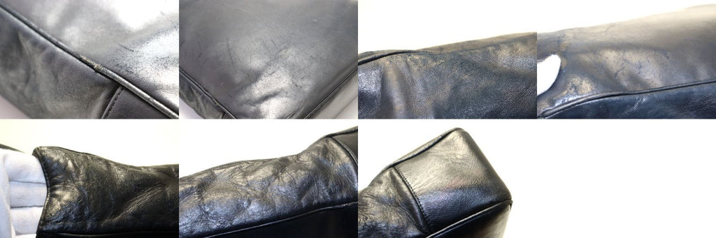 Chanel Jumbo CC Logo Leather Tote — view 9